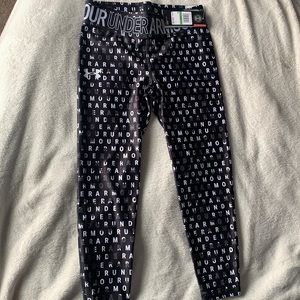 Girls youth large Under armour leggings